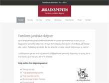 Tablet Screenshot of juraeksperten.dk